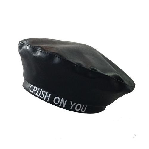 Bérets En Métal Punk Pour Femme, Chapeau En Cuir Joleather, Chapeau De Peintre En Plein Air, Octogonal Vintage, Décontracté Et Élégant, Fête, Automne Et Hiver