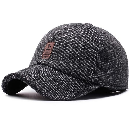 Casquette De Baseball En Laine Avec Oreilles Protégées Pour Hommes Et Femmes, Snapback Monochrome, Chapeau De Soleil En Plein Air, Hip Hop, Chapeaux De Baseball, Casadvantages, Hiver