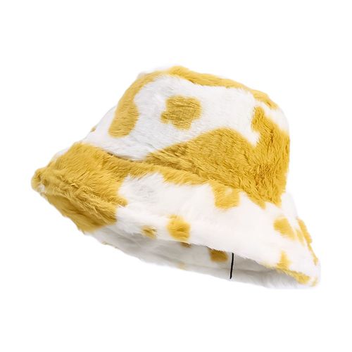 Chapeau En Peluche En Fausse Fourrure Villus Optics Pour Femmes Et Filles, Casquette De Rue, Protection De Bassin, Doux Et Chaud, Chapeau De Poisson Suffolk, Mode D'hiver, E27