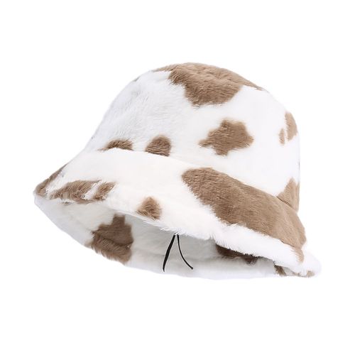 Chapeau En Peluche En Fausse Fourrure Villus Optics Pour Femmes Et Filles, Casquette De Rue, Protection De Bassin, Doux Et Chaud, Chapeau De Poisson Suffolk, Mode D'hiver, E27