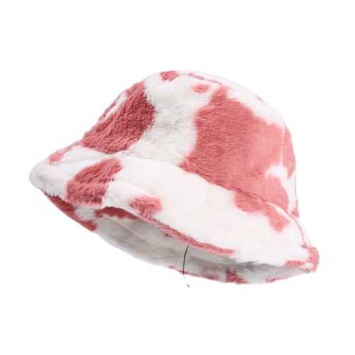 Chapeau En Peluche En Fausse Fourrure Villus Optics Pour Femmes Et Filles, Casquette De Rue, Protection De Bassin, Doux Et Chaud, Chapeau De Poisson Suffolk, Mode D'hiver, E27