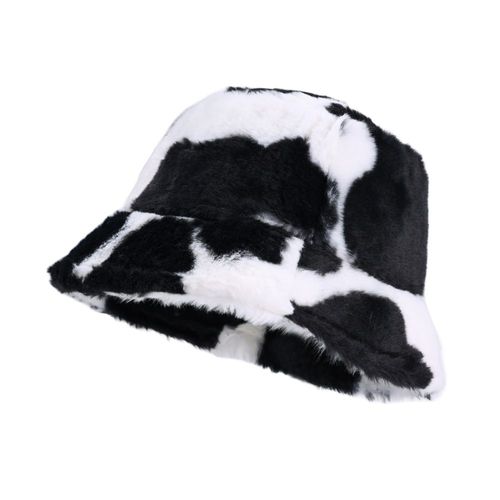 Chapeau En Peluche En Fausse Fourrure Villus Optics Pour Femmes Et Filles, Casquette De Rue, Protection De Bassin, Doux Et Chaud, Chapeau De Poisson Suffolk, Mode D'hiver, E27