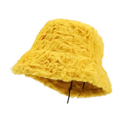 Chapeau En Peluche En Fausse Fourrure Villus Optics Pour Femmes Et Filles, Casquette De Rue, Protection De Bassin, Doux Et Chaud, Chapeau De Poisson Suffolk, Mode D'hiver, E27