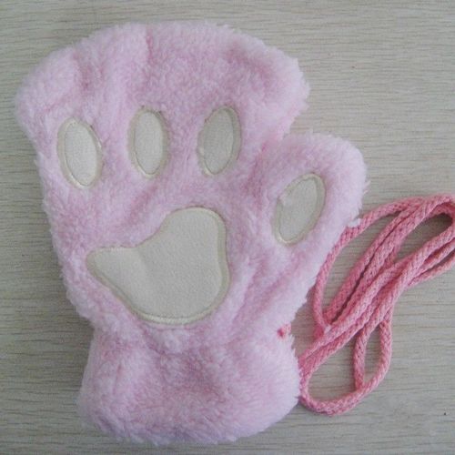 Gants Sans Doigts En Fourrure De Lapin Pour Femmes Et Filles, Mitaines En Peluche, Optique Douce, Chaud, Flexible, Demi-Doigt, Hiver