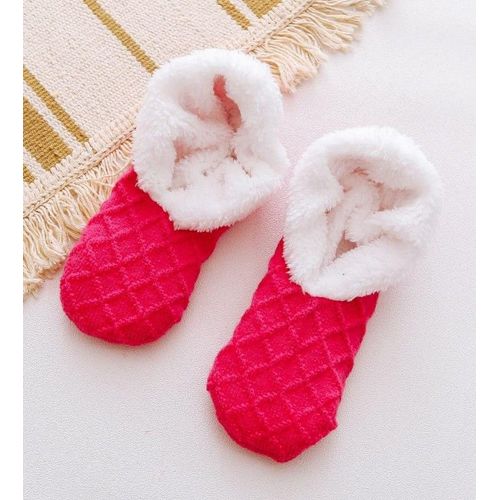 Pantoufles De Maison Pour Femmes, Chaussures De Sol D'hiver, Chaussettes D'intérieur, Chaudes, En Laine, En Peluche, Douces Et Confortables