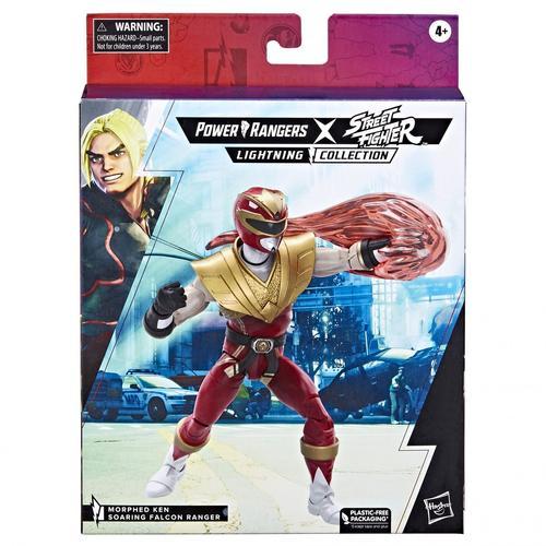 Hasbro Power Rangers X Street Fighter Lightning Collection Morphed Ken Soaring Falcon