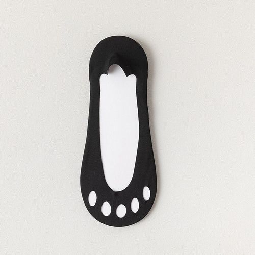 Chaussettes De Bateau À Cinq Doigts Pour Femmes, Ultra-Peu Profondes, À Bout Ouvert, En Silicone Fin, Invisible, À Talons Hauts