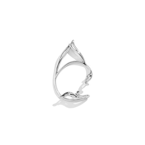 Boucles D'oreilles En Forme De Chat Creux, Clip D'oreille Sans Piercing, Crochet D'oreille, Os, Bijoux Pour Femmes, Clips D'oreille