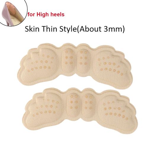 Demi-Semelles Pour Femmes, Autocollants Arrière De Chaussures, Doublure À Talons Hauts, Soulagement De La Douleur Au Talon, Coussinets De Protection Pour Réduire La Taille Des Chaussures