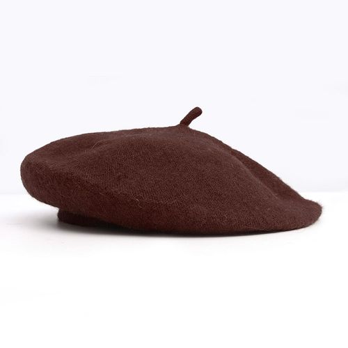 Bérets En Laine De Style Artiste Français Pour Femmes, Bonnet D'hiver Chaud, Casquettes Rétro Unies, Document Solide, Dame Élégante, Tout Assressenti, Automne