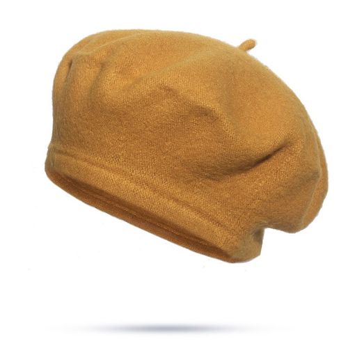 Bérets En Laine De Style Artiste Français Pour Femmes, Bonnet D'hiver Chaud, Casquettes Rétro Unies, Document Solide, Dame Élégante, Tout Assressenti, Automne