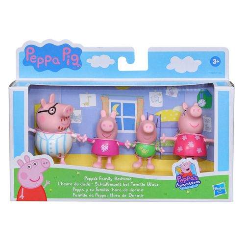 Peppa Pig Coffret De 4 Figurines De La Famille De Peppa Pig