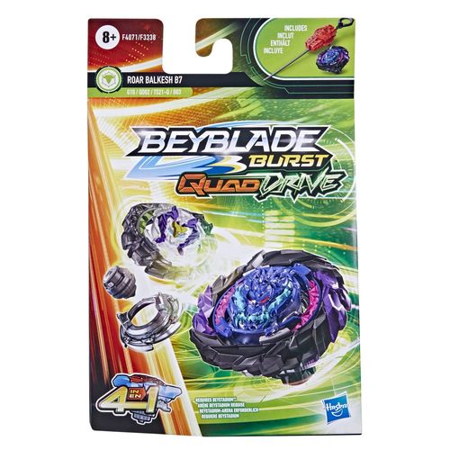 Beyblade Burst Quaddrive Starter Pack Roar Balkesh B7