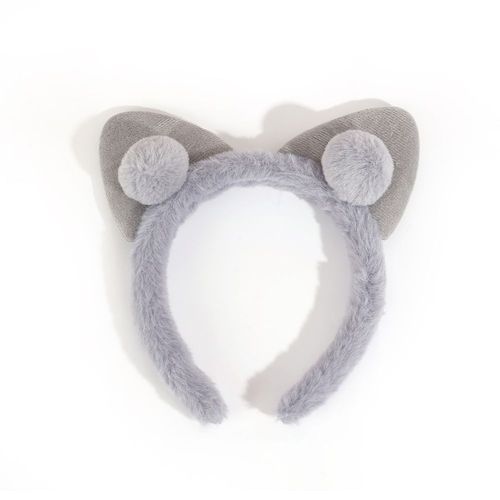 Serre-Tête Oreilles De Chat En Peluche Pour Filles, Accessoire De Coiffure, Dessin Animé, Lavage Du Visage, Nouvelle Collection Automne Hiver