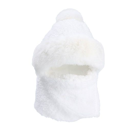 Ensemble De Bonnets Et Écharpes Épais Doublés En Peluche Pour Homme Et Femme, Bonnet Chaud Et Moelleux, Couvre-Chef Crâne, Couvre-Cou