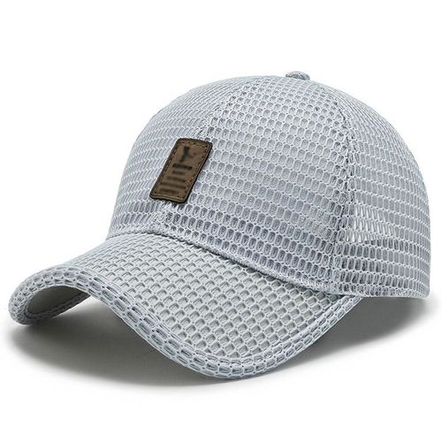 Casquettes De Baseball En Maille Unisexe Pour Adulte, Chapeau De Langue De Canard Réglable, En Coton Respirant, Confortable, Pare-Soleil, Nouvelle Collection D'été