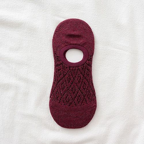 Chaussettes Courtes Antidérapantes Pour Femmes Et Filles, 8 Couleurs, Légères, Respirantes, En Filet, À La Mode, Été, Nouvelle Collection