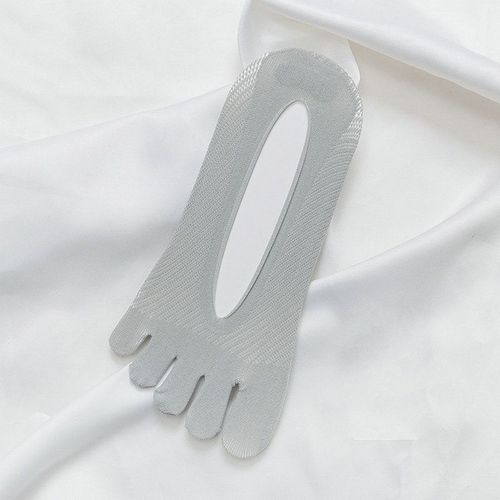 Chaussettes D'été À Cinq Doigts Pour Femmes, 5 Paires, Ultra-Fines, Élastiques, Invisibles, Respirantes, Anti-Frottements