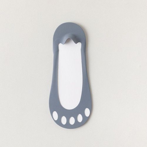 Chaussettes De Bateau À Cinq Doigts Pour Femmes, Ultra-Peu Profondes, À Bout Ouvert, En Silicone Fin, Invisible, À Talons Hauts