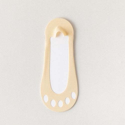 Chaussettes De Bateau À Cinq Doigts Pour Femmes, Ultra-Peu Profondes, À Bout Ouvert, En Silicone Fin, Invisible, À Talons Hauts