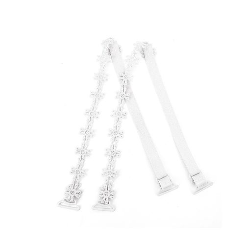 Soutien-Gorge Réglable En Dentelle Florale Pour Femmes, Bretelles D'épaule, Bretelles Transparentes Pour Lingerie, Accessoires De Sous-Vêtements Invisibles