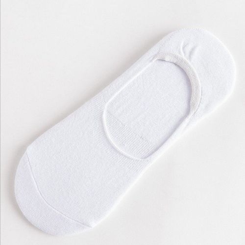 5 Paires De Chaussettes D'été Pour Hommes, Respirantes, Invisibles, En Coton, Antidérapantes, Mocassins À Cheville, Coupe Basse, Courtes, Bateau