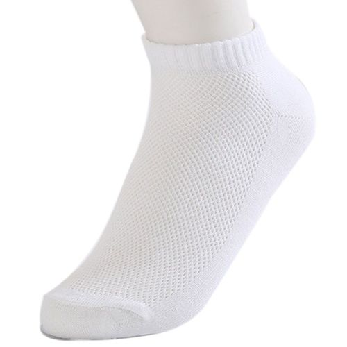 5 Paires De Chaussettes D'été Pour Hommes, Respirantes, Invisibles, En Coton, Antidérapantes, Mocassins À Cheville, Coupe Basse, Courtes, Bateau