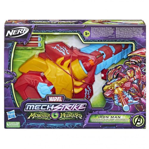 Marvel Classic Marvel Mech Strike Monster Hunters Iron Man Sabre Lance-Projectile