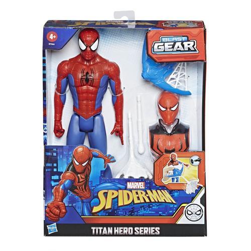 Spiderman Marvel Spider-Man Titan Hero Series Blast Gear - Spider-Man