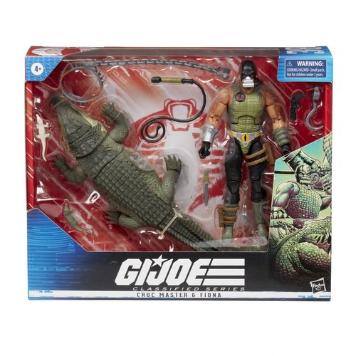Gi Joe Movie G.I. Joe Classified Series Figurines Croc Master & Fiona