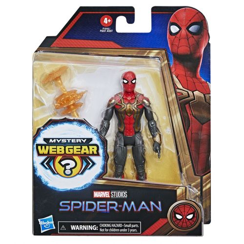 Spiderman Marvel Spider-Man Figurine Iron Spider Mystery Web Gear À Costume Combiné