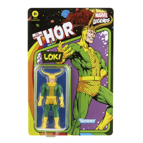 Marvel Classic Hasbro Marvel Legends Retro 375 Loki