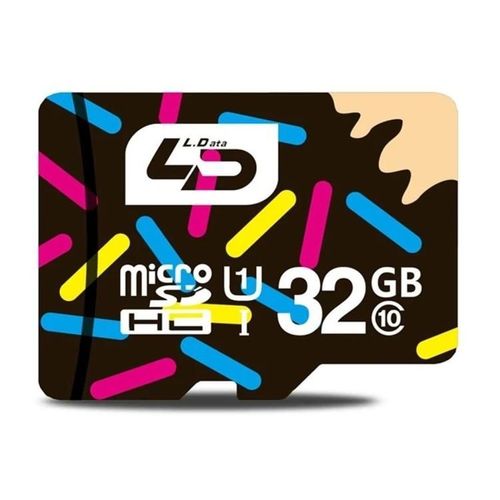 Carte Micro SDXC haute vitesse de 32 Go-Classe 10 UHS-1 par