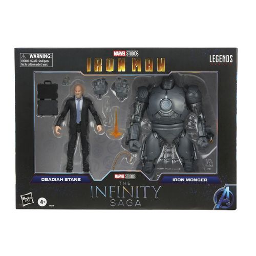 Marvel Classic Hasbro Marvel Legends Series, Obadiah Stane Et Iron Monger De 15 Cm