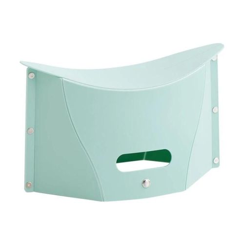 Tabouret Pliant Léger En Plastique-Voyage En Plein Air,Vert Clair Couleur Verte