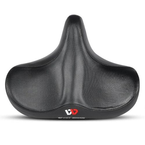 Selle De Vélo-Conception Confortable À Gros Fesses,Rainure Noire,Rainure Noire