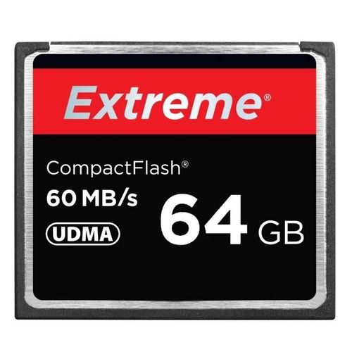 Carte Compact Flash 64 Go-Vitesse de lecture 400X,jusqu'à 60 Mo/s-