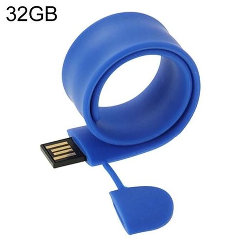 Clé USB 32GB-Bracelet en silicone au design élégant