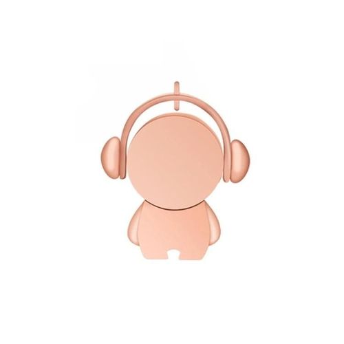 Disque U De Voiture Musicien En Métal-8 Go D'or Rose,Style Dessin Animé Par L'or Rose