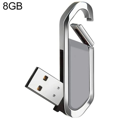 Clé USB-8GB style porte-clés métallique,