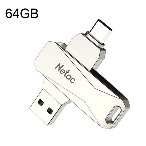 Clé USB 64GB-Double Interface Type-C Haute Vitesse Métal-