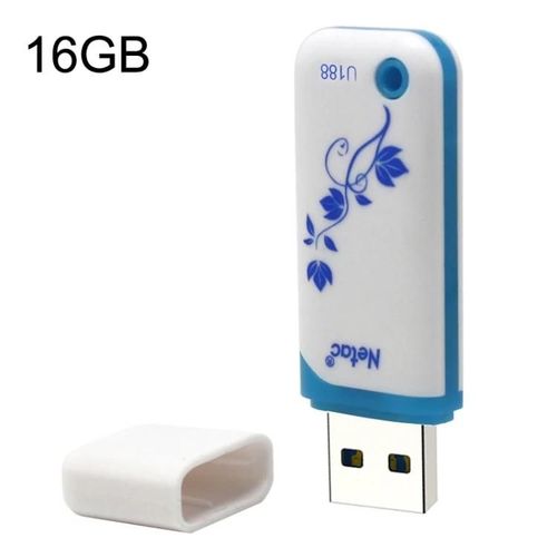 Clé USB-16 Go de stockage crypté,USB 2.0-Netac