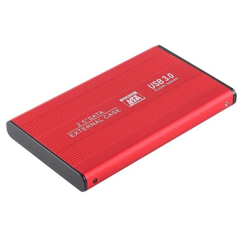 Disque dur mobile de 500 Go-USB 3.0,2,5"" Super Speed,rouge-Richwell Red