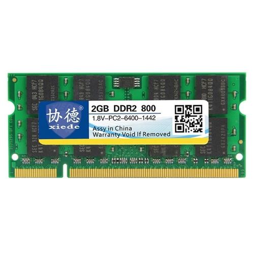 Module de RAM DDR2 800MHz 2GB pour ordinateur portable-XIEDE Compatibilité totale