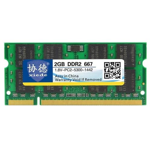 Module de RAM pour ordinateur portable DDR2 667MHz 2GB-Compatibilité totale XIEDE