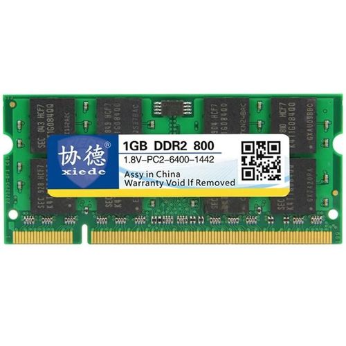 Module de RAM DDR2 800MHz 1GB pour ordinateur portable-XIEDE Compatibilité totale