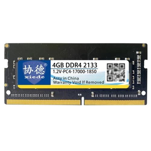 RAM DDR4 pour ordinateur portable-4GB,2133MHz,compatibilité totale-XIEDE X057