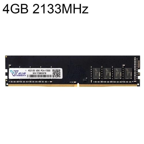 Module de RAM DDR4-4GB 2133MHz PC4-17000 pour ordinateur de bureau par