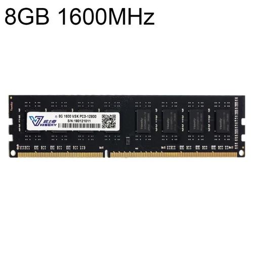 Module de RAM DDR3-8GB 1600MHz PC3-12800 pour ordinateur de bureau-