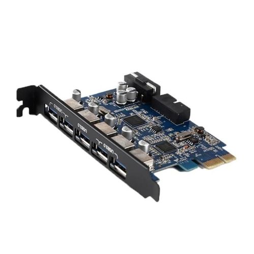 Carte Usb 3.0 Pci Express-5 Ports + Emplacement 20 Broches,5 Gbit/S Superspeed-Orico